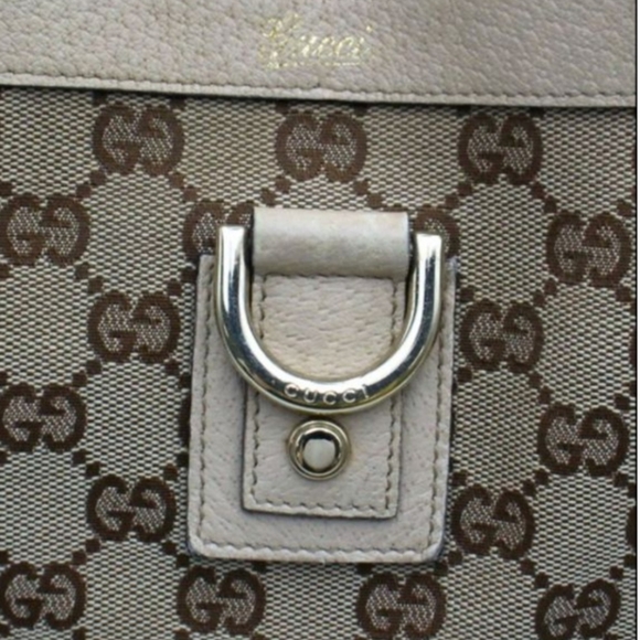 ❌️SOLD❌️ GUCCI Abbey GG Canvas Tote Bag Shoulder Bag - Picture 13 of 15